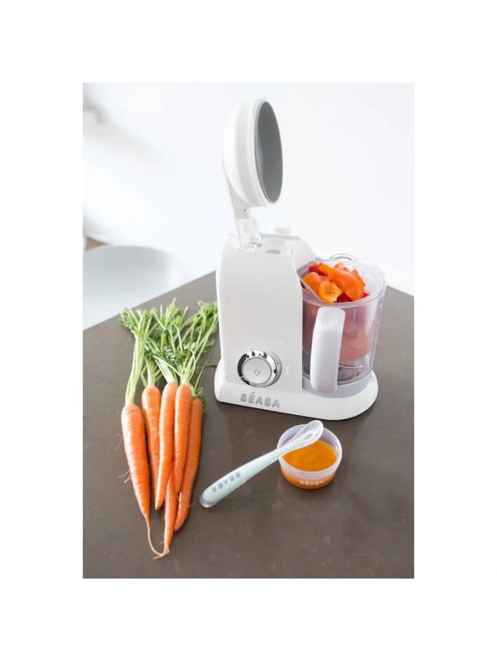 BÉABA Babycook Solo Baby Food Maker - White NIB beaba
